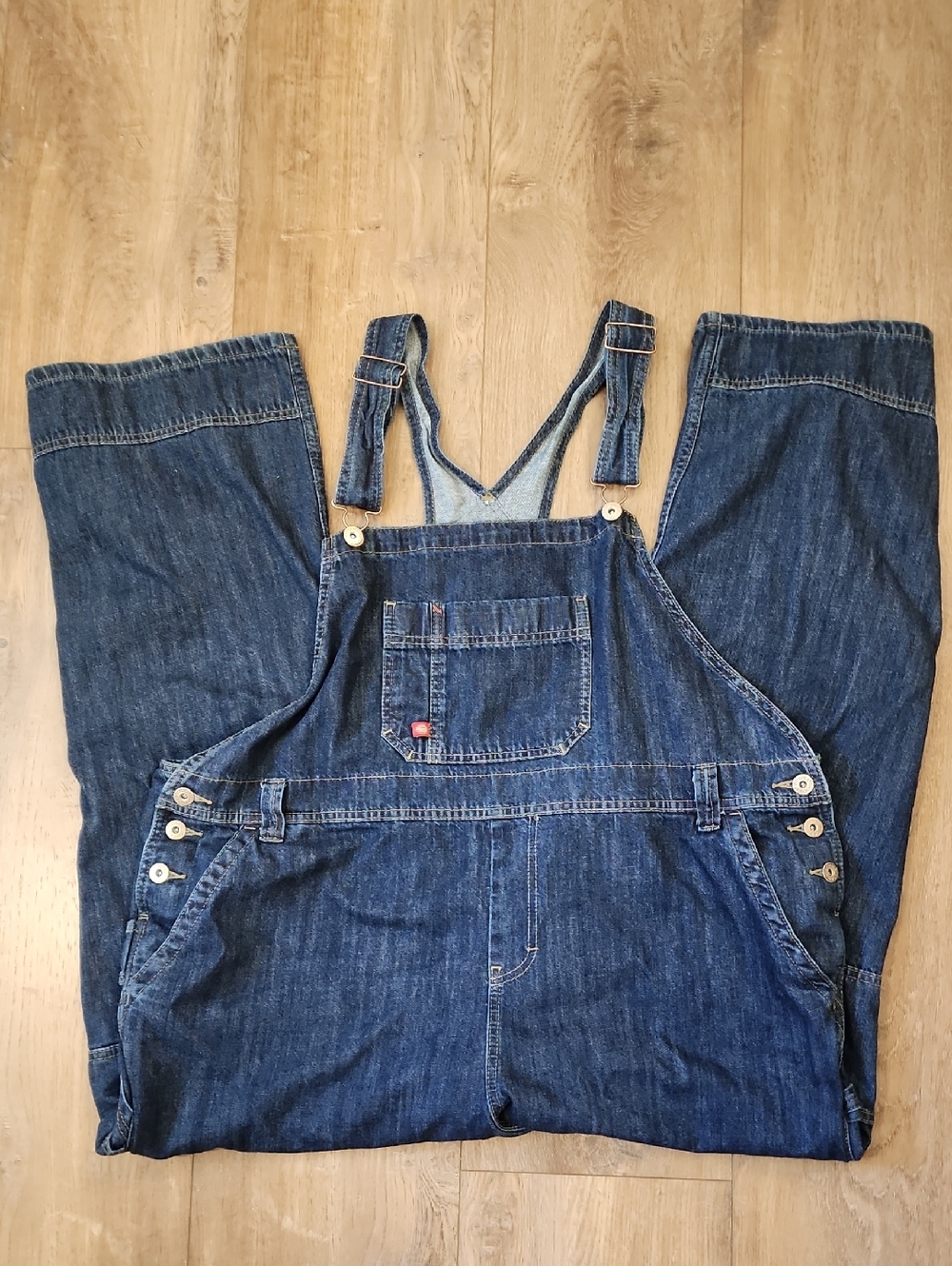 Dickies Blue Denim Women's Overalls